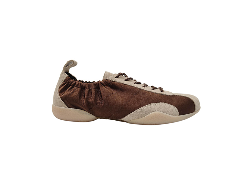 CM-963 BROWN TAUPE SATIN COW SUEDE 6# DEV SAMPLE 2026-7-7