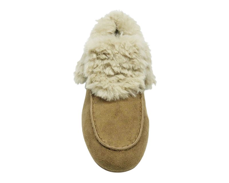 DH1087-1 TAN-NATURAL MICRO SUEDE-FAUX FUR 6# DEV SAMPLE 2026-7-31 (2)