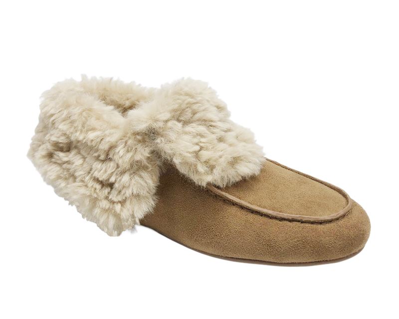 DH1087-1 TAN-NATURAL MICRO SUEDE-FAUX FUR 6# DEV SAMPLE 2026-7-31 (3)