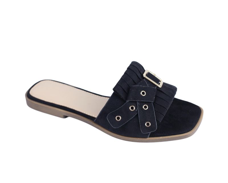 CM-1064 BLACK MICRO SUEDE #6 DEV SAMPLE