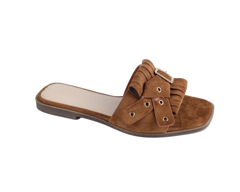 CM-1064 COGNAC MICRO SUEDE #6 DEV SAMPLE