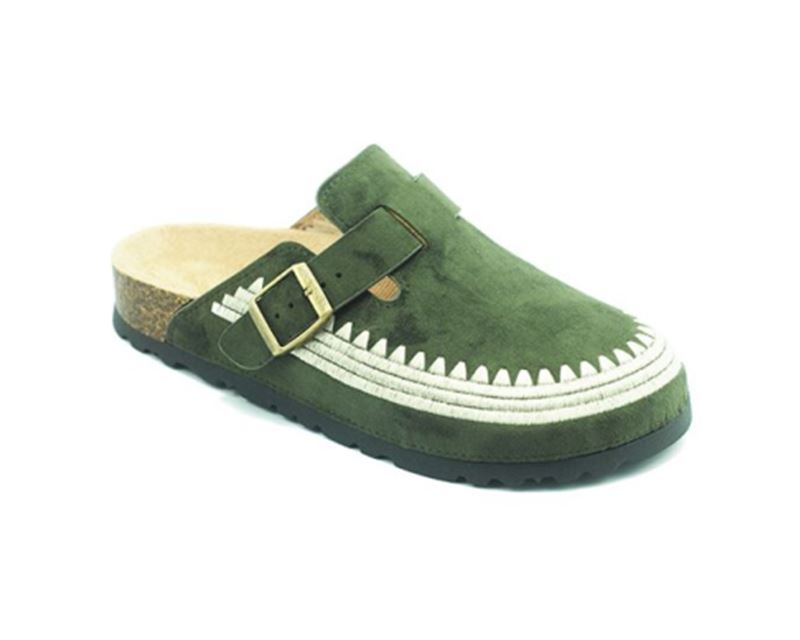 CM-1103 GREEN MICRO SUEDE #6 DEV SAMPLE