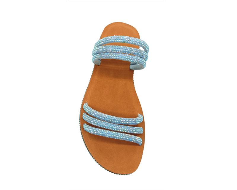 CM-1113 BLUE MICRO SUEDE-STONES #6 DEV SAMPLE (1)