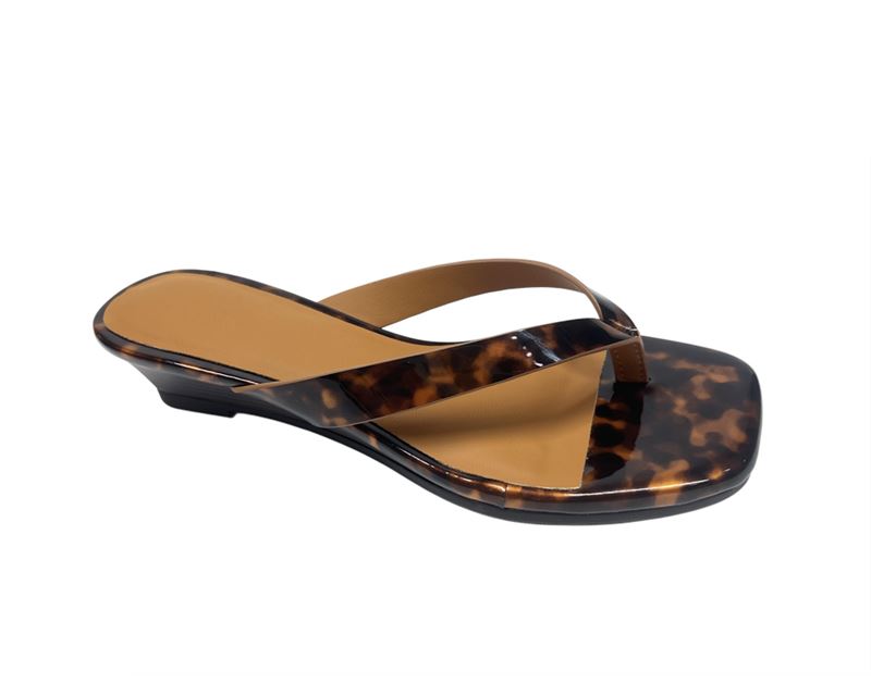DHK1073-1 TORTOISE PATENT PU SIZE 13 SS27 SAMPLE LOTS 2026-7-4 (1)