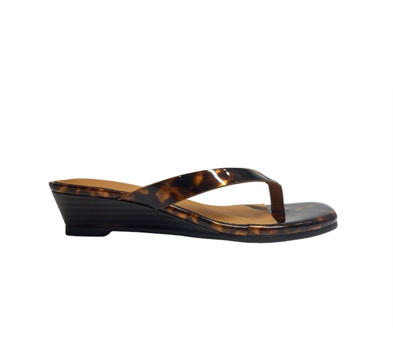 DHK1073-1 TORTOISE PATENT PU SIZE 13 SS27 SAMPLE LOTS 2026-7-4 (2)